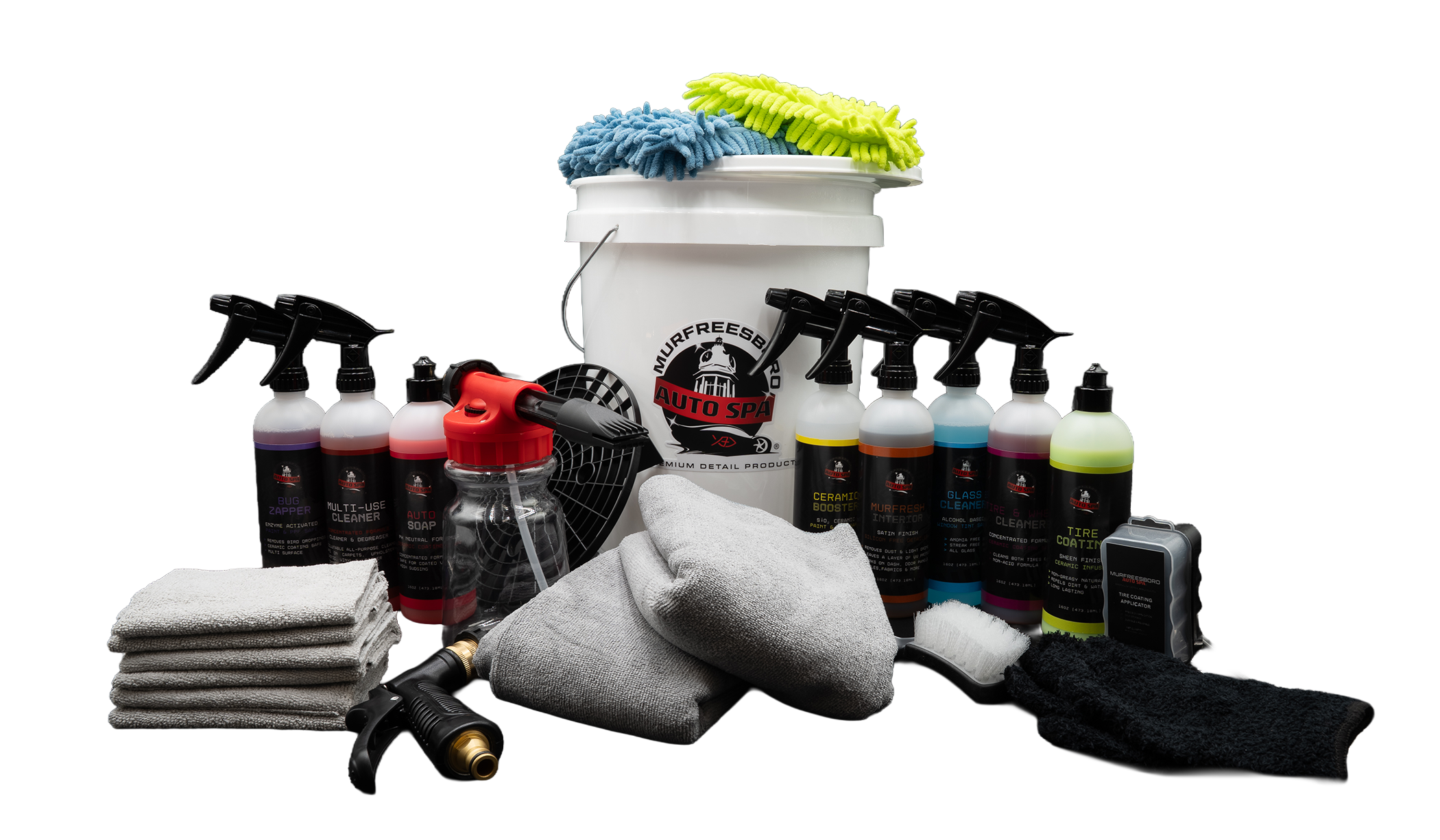 Wash Bucket Kits available at Murfreesboro Auto Spa