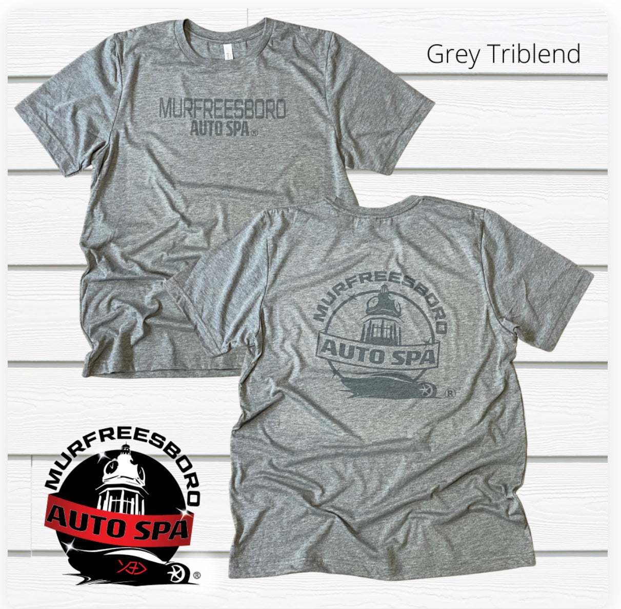 Grey Triblend Short Sleeve T