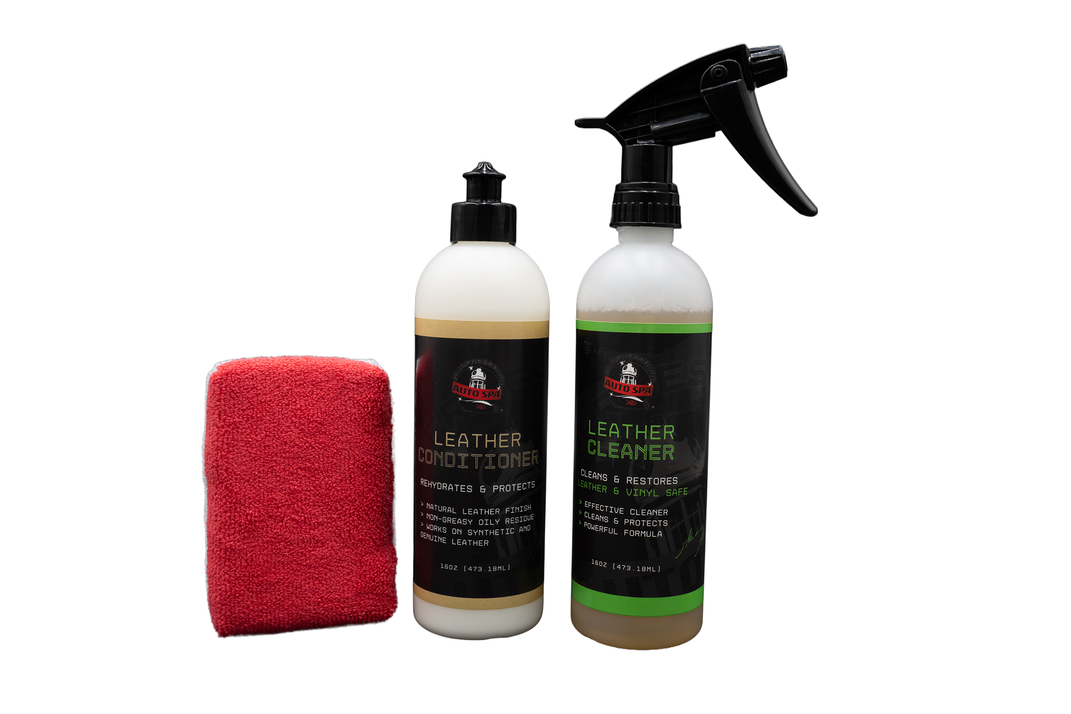 Leather Treatment Kit available at Murfreesboro Auto Spa