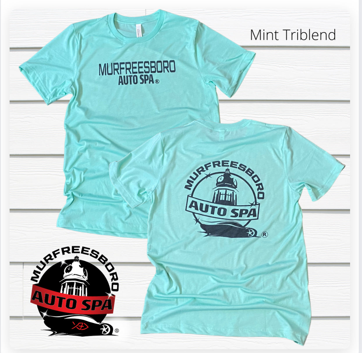 Mint Triblend Short Sleeve T
