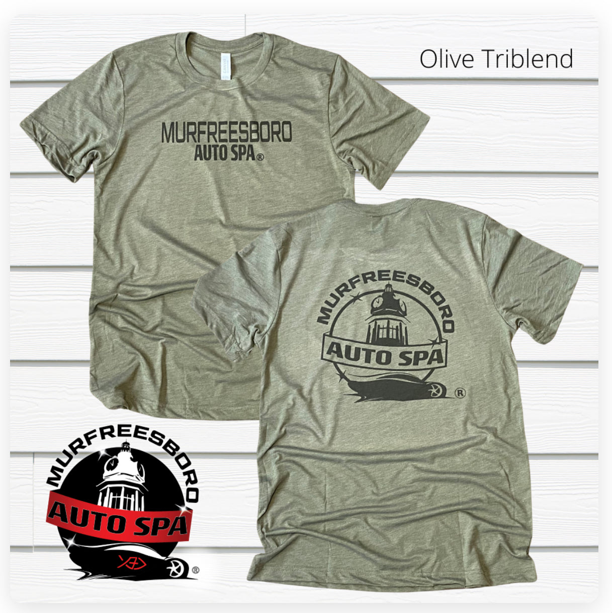 Olive Triblend Short Sleeve T